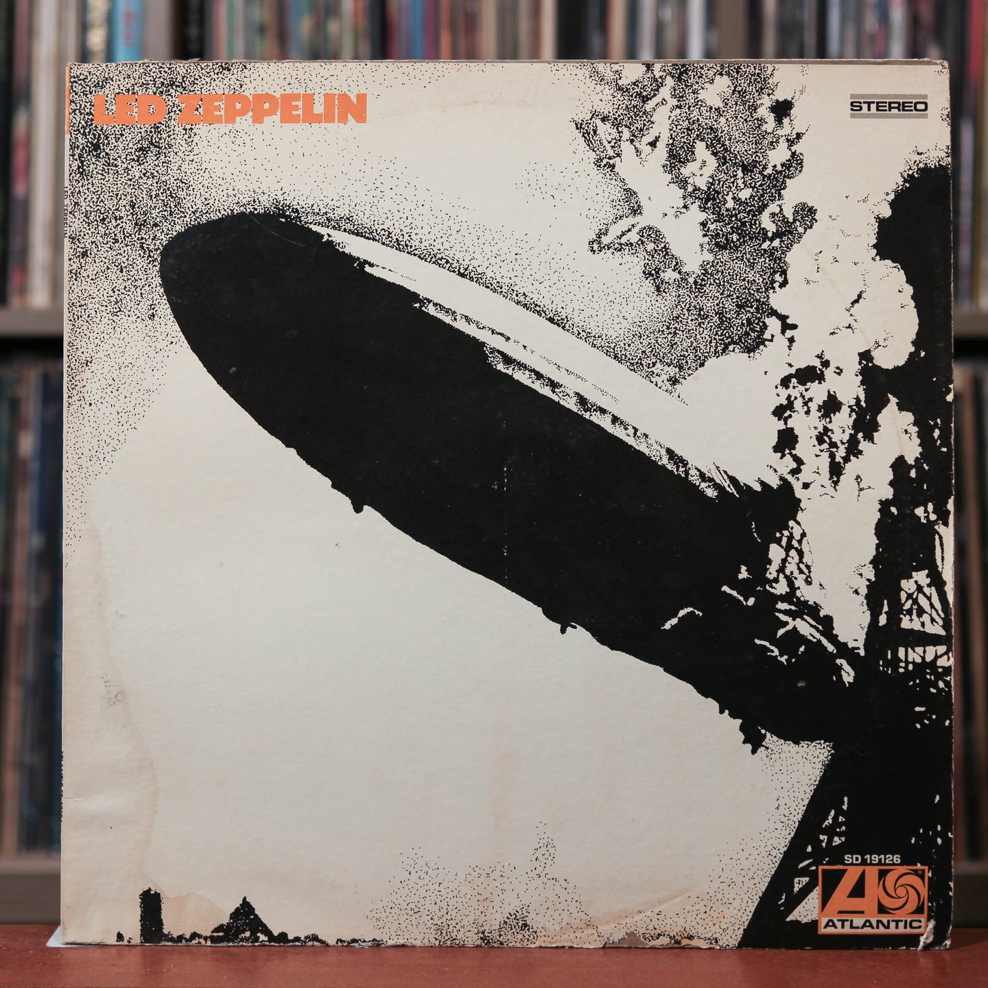 Led Zeppelin - Self Titled - 1970's Atlantic, G+/Strong VG