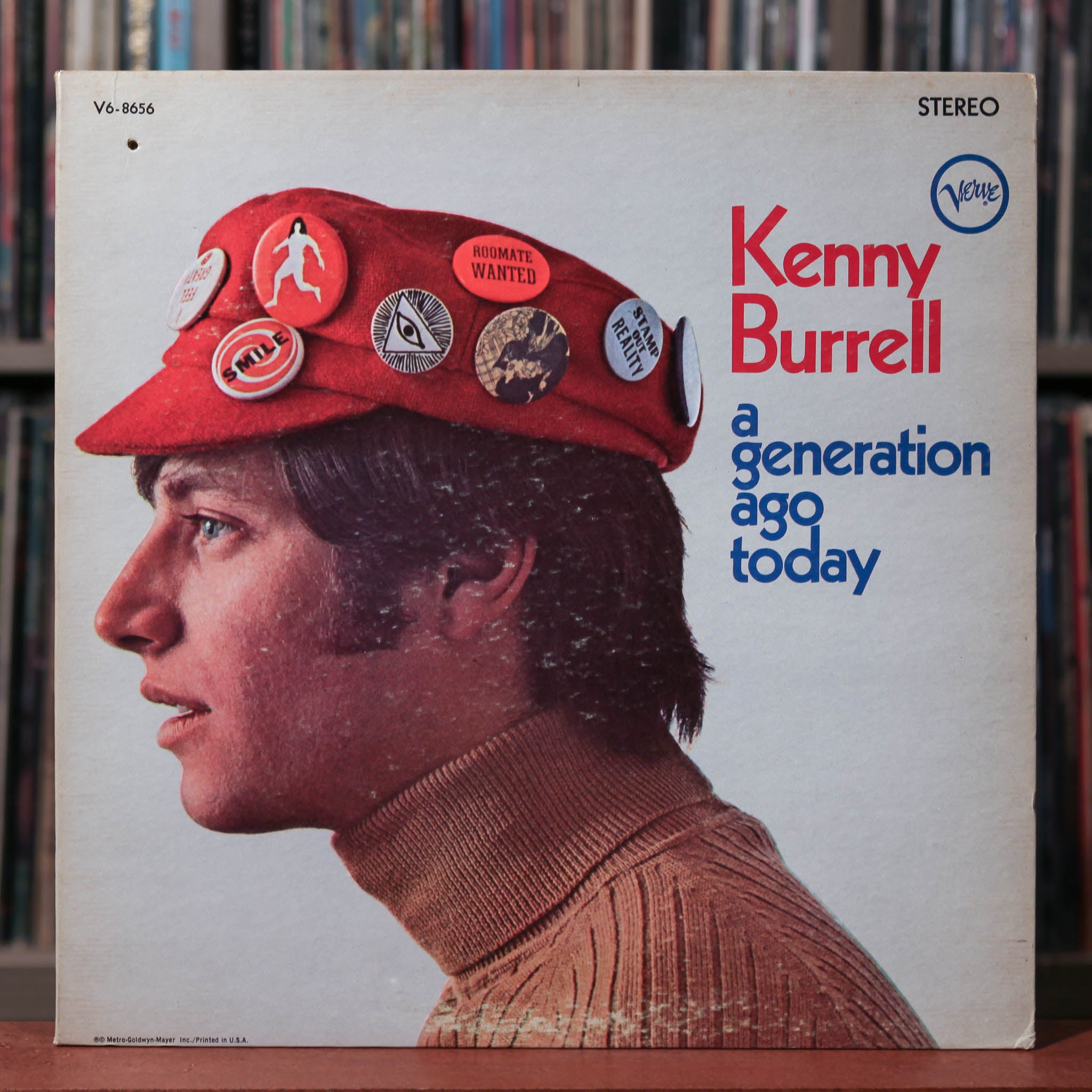 Kenny Burrell - A Generation Ago Today - 1967 Verve Records, VG+/VG+