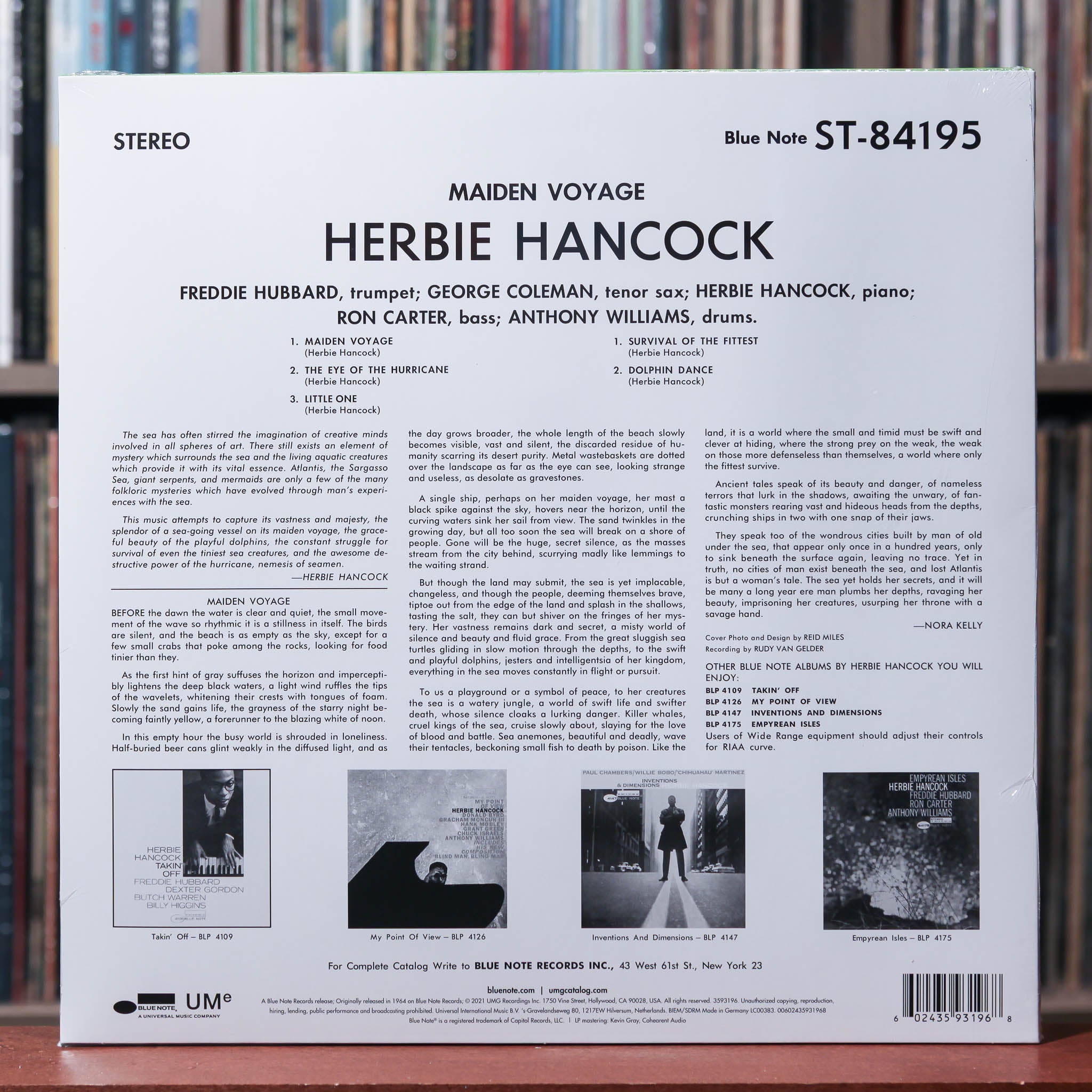 Herbie Hancock - Maiden Voyage - 2021 Blue Note SEALED