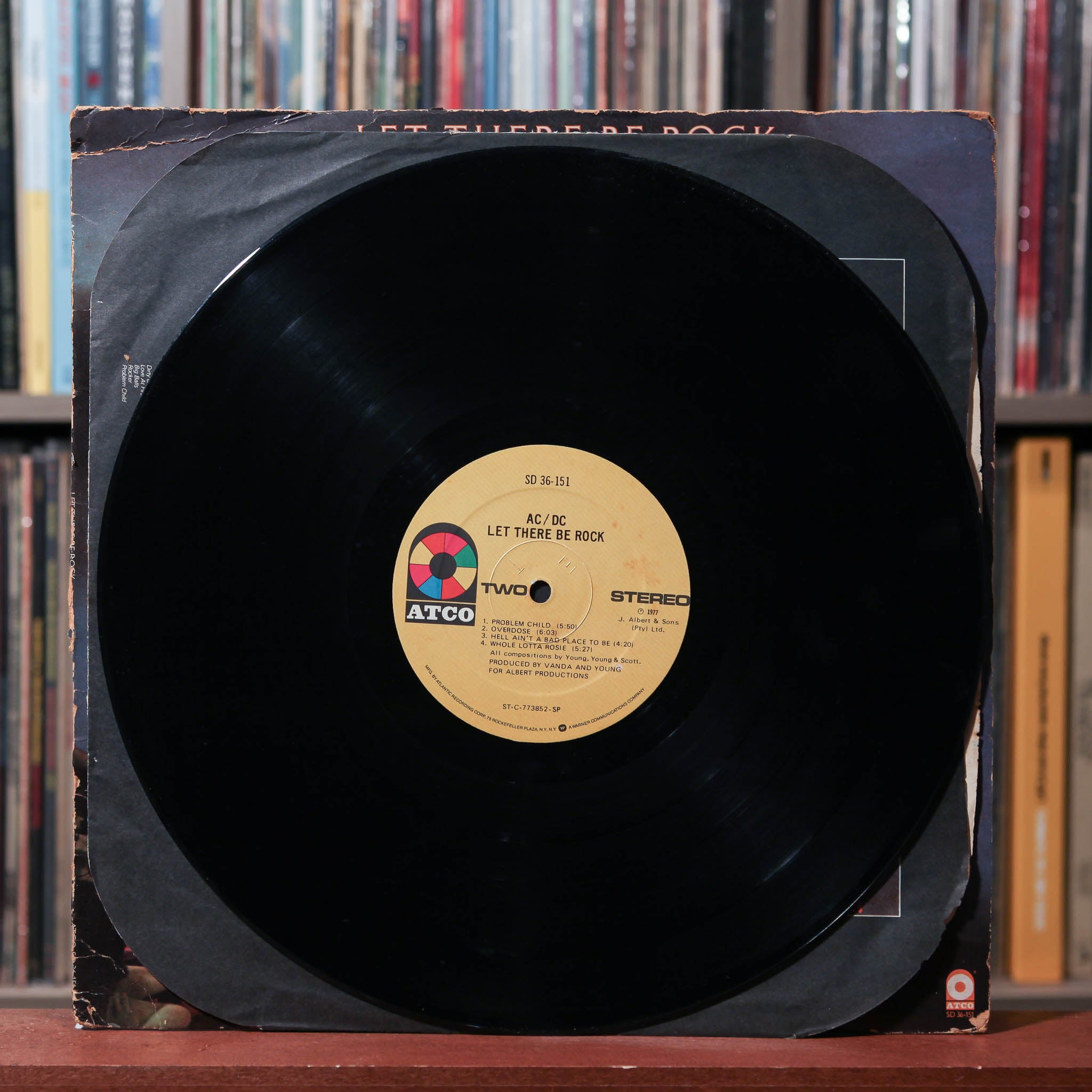 AC/DC - Let There Be Rock - 1977 ATCO Records