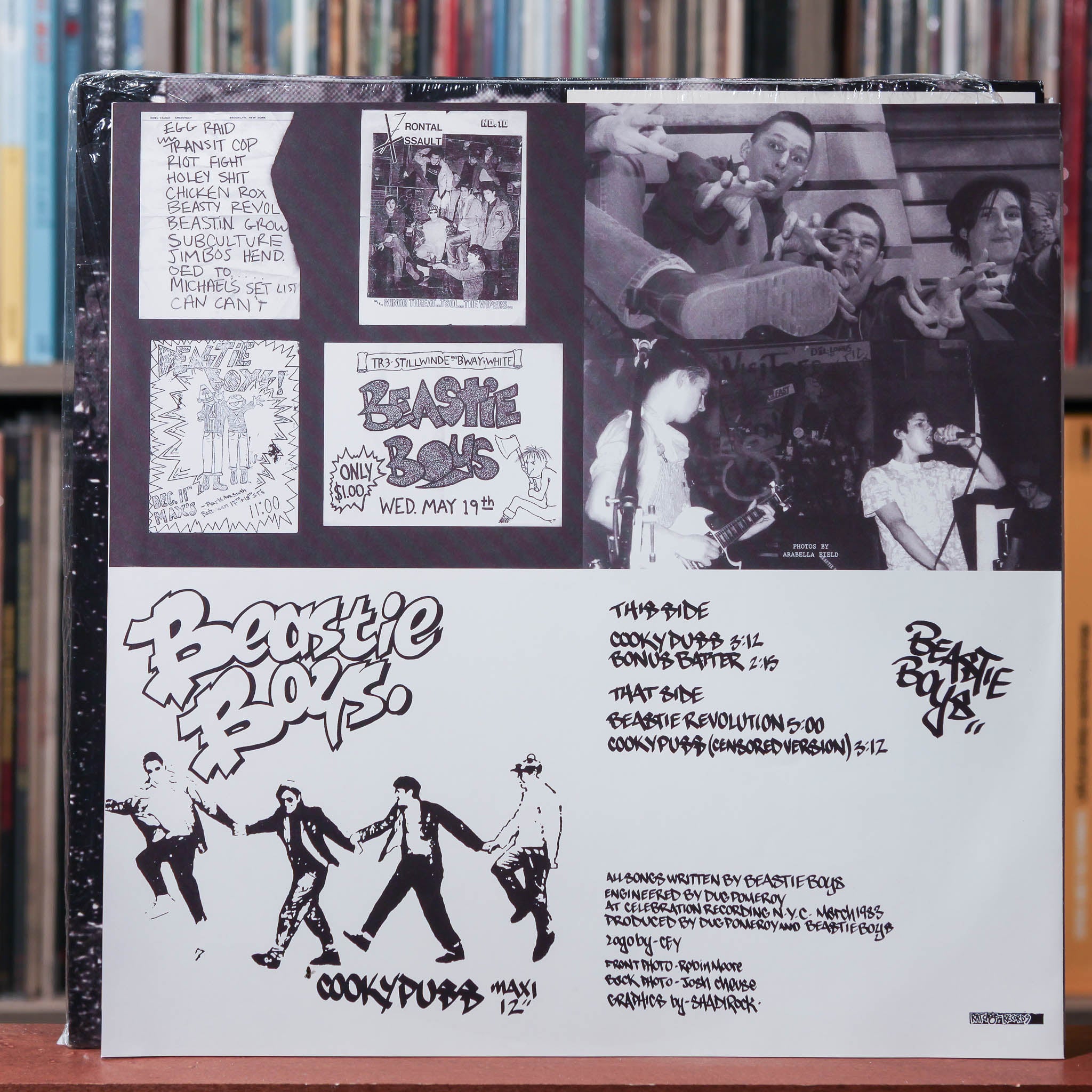 Beastie Boys - Some Old Bullshit - RSD IN SHRINK W/ HYPE WHITE VINYL 2
