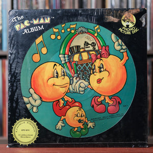 Patrick McBride, Dana Walden - The Pac Man Album - Picture Disk - 1980 Kid Stuff Records, SEALED