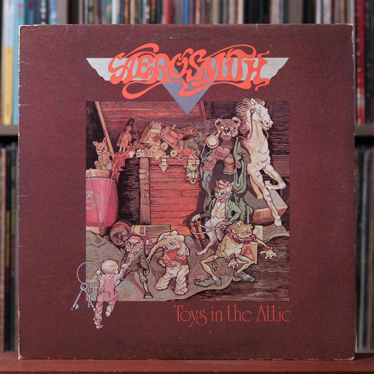 Aerosmith - Toys In The Attic - 1975 Columbia, VG/VG+