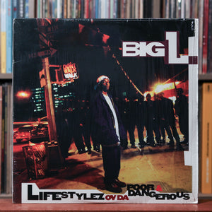 Big L - Lifestylez Ov Da Poor & Dangerous - 2LP IN SHRINK 2010 Traffic
