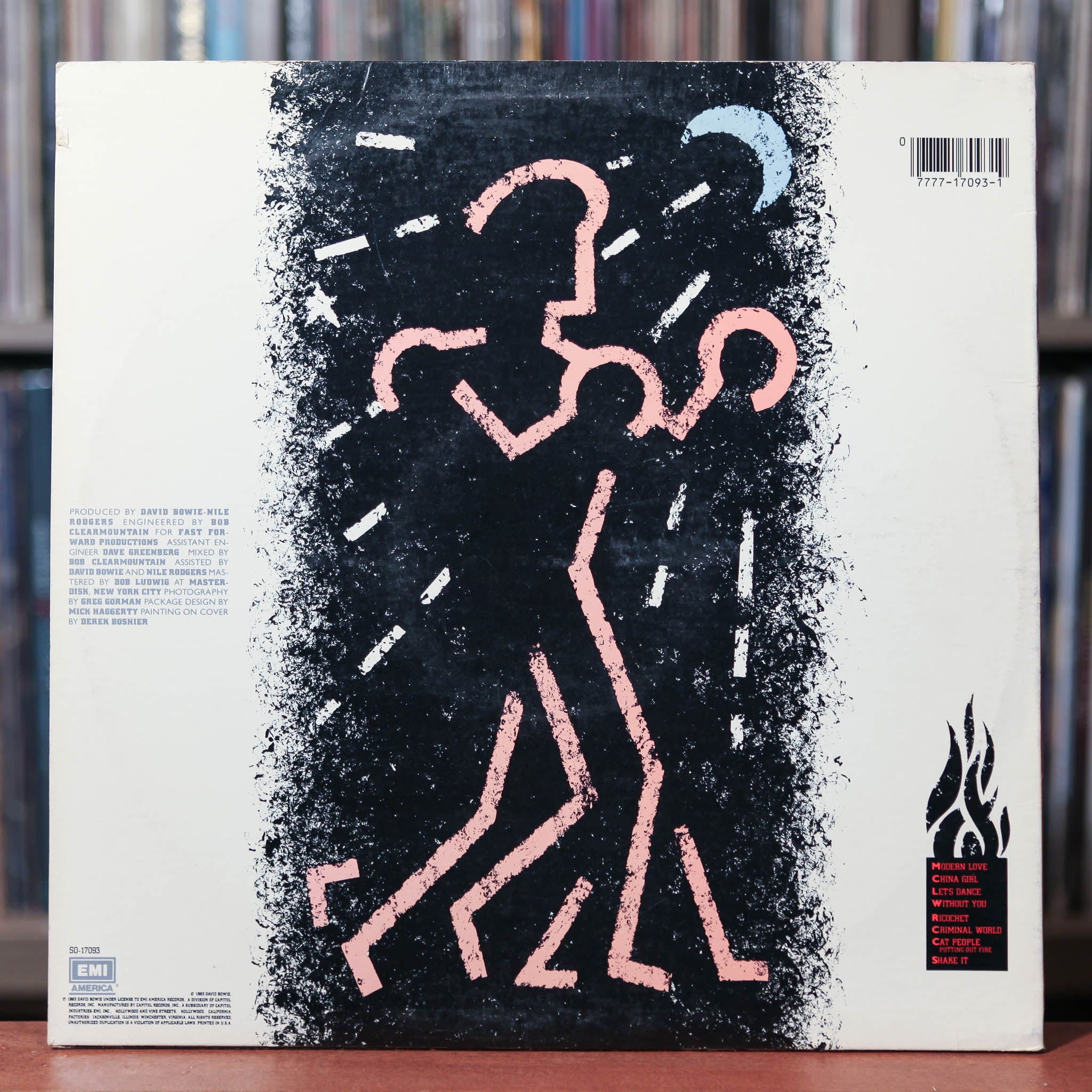 David Bowie - Let's Dance - 1983 EMI - VG+/VG+
