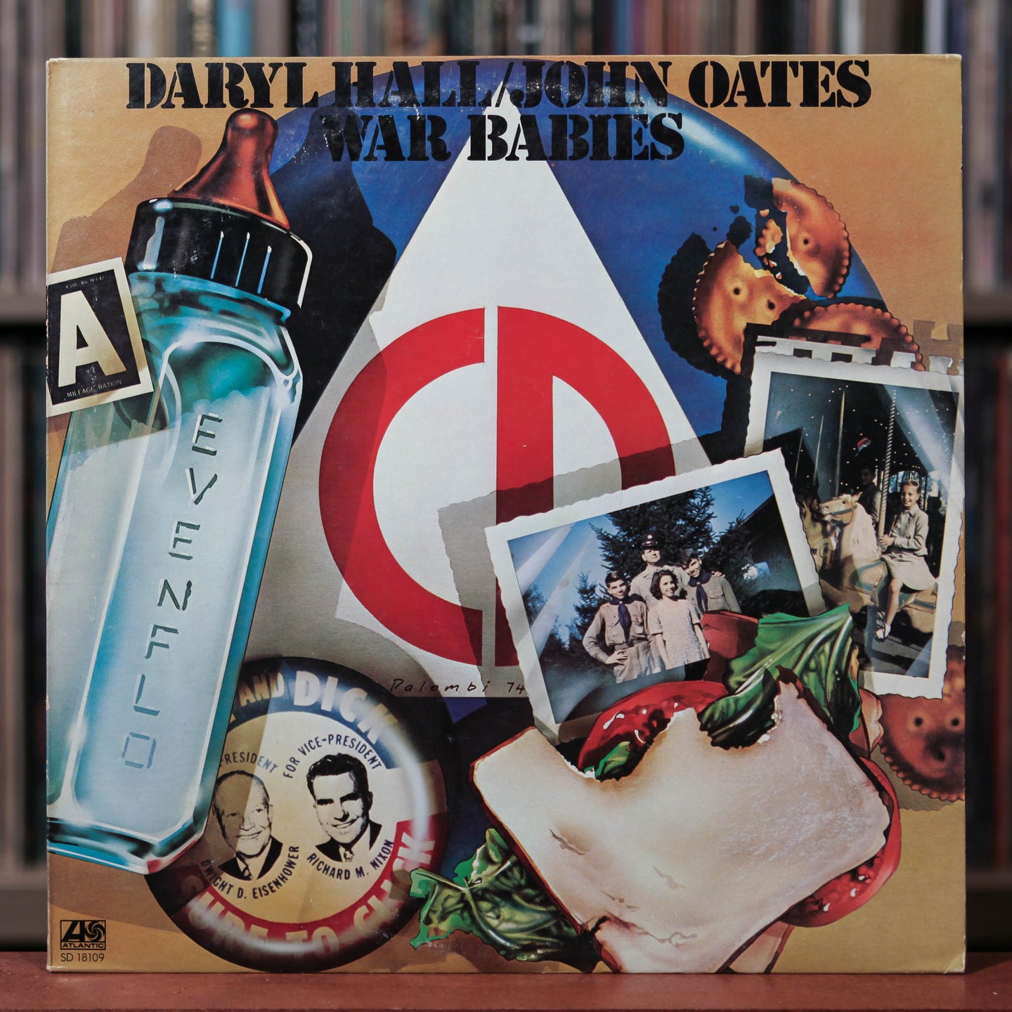 Hall and Oates - War Babies - 1974 Atlantic, EX/VG