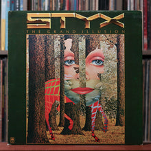 Load image into Gallery viewer, Styx - The Grand Illusion - W/ POSTER 1977 A&amp;M Records, VG+/EX
