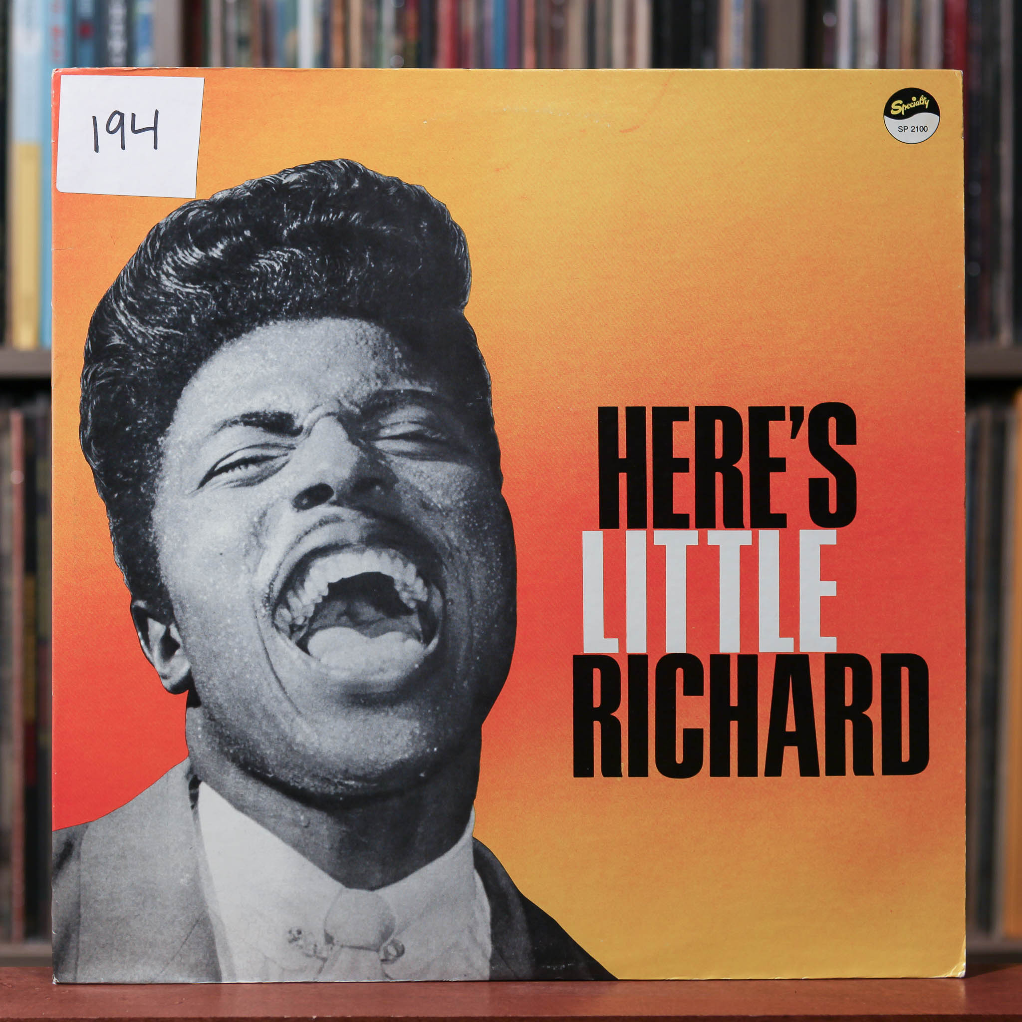 Little Richard - Here's Little Richard - 1985 Specialty, VG/VG+