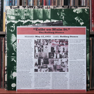 The Rolling Stones - Exile On Main St. - 2LP W/ INSERTS 1974 Rolling Stones Records Strong VG/VG