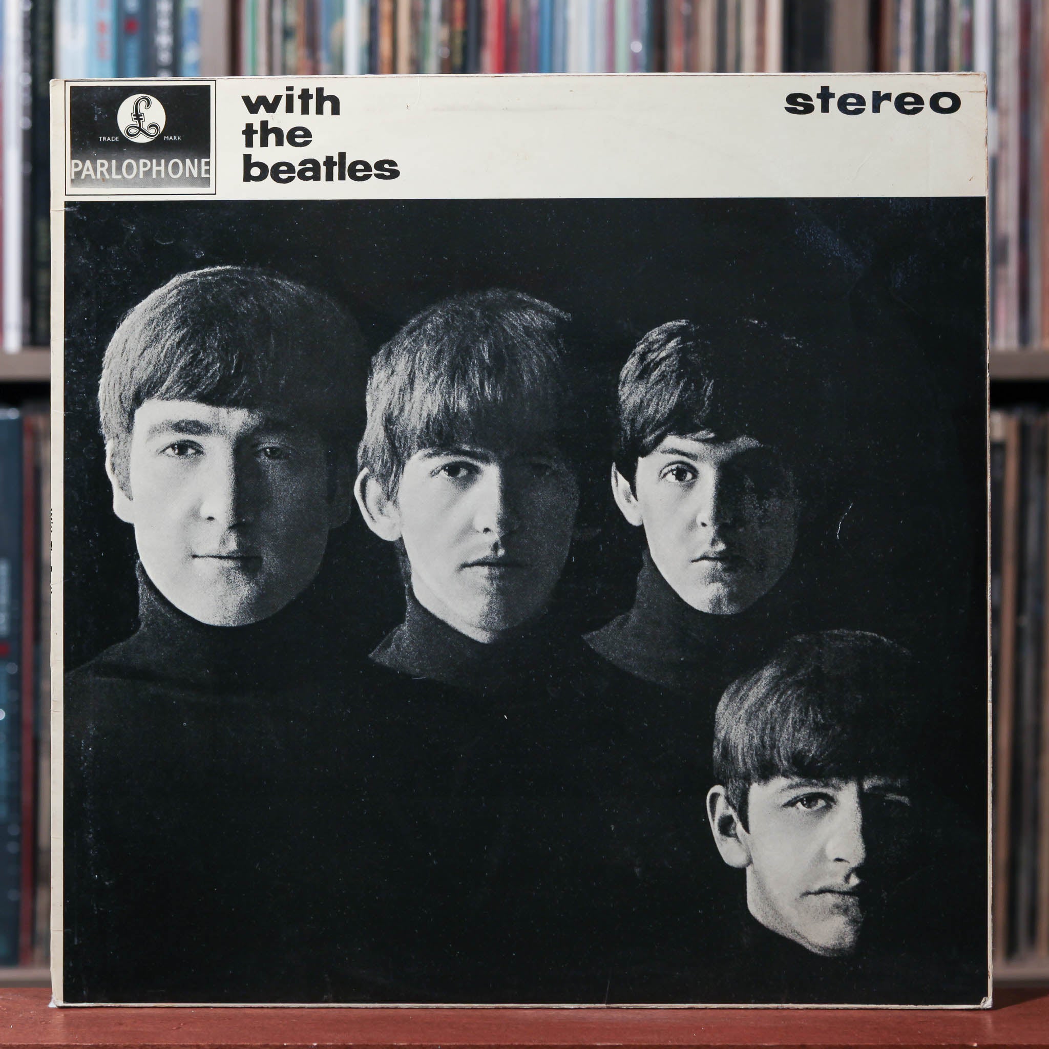 The Beatles - With The Beatles - UK 1972 Parlophone, VG/VG