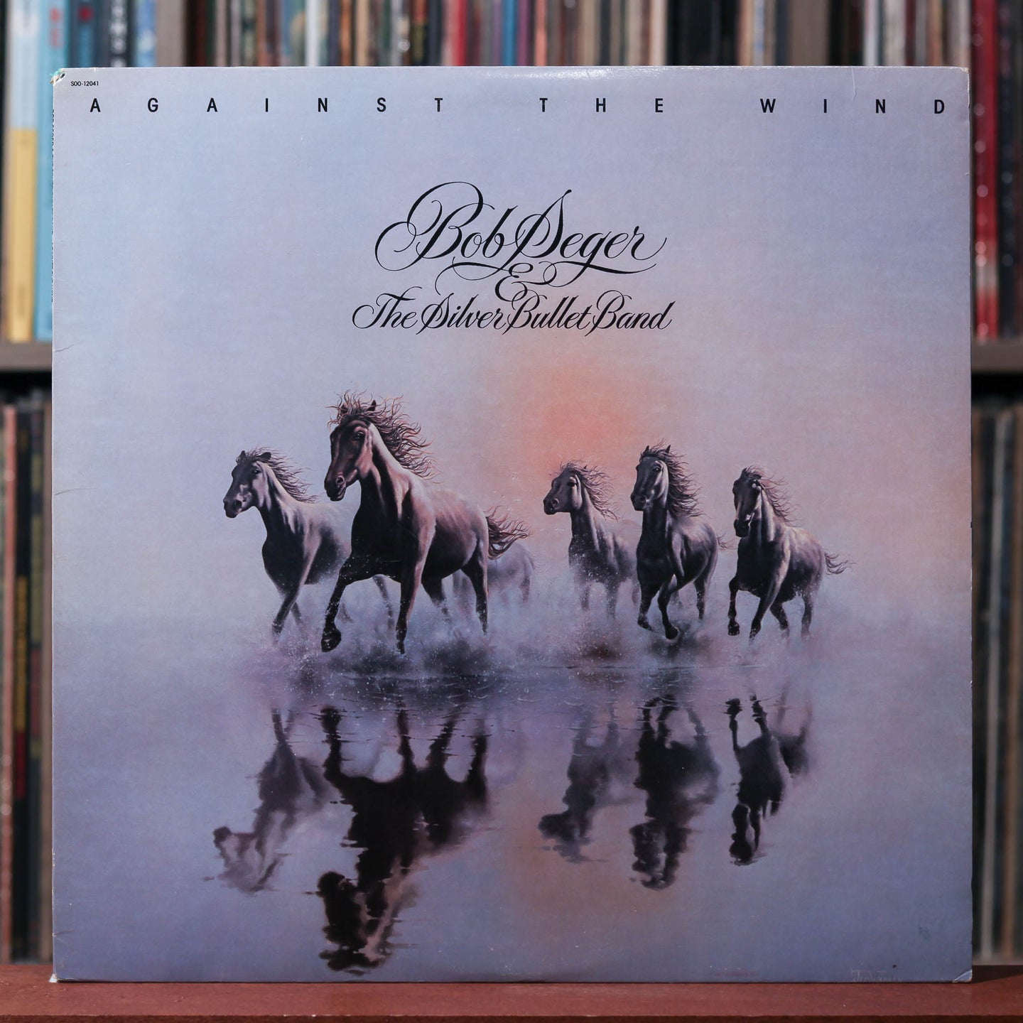 Bob Seger And The Silver Bullet Band - Against The Wind - 1980 Capitol Records, EX/NM