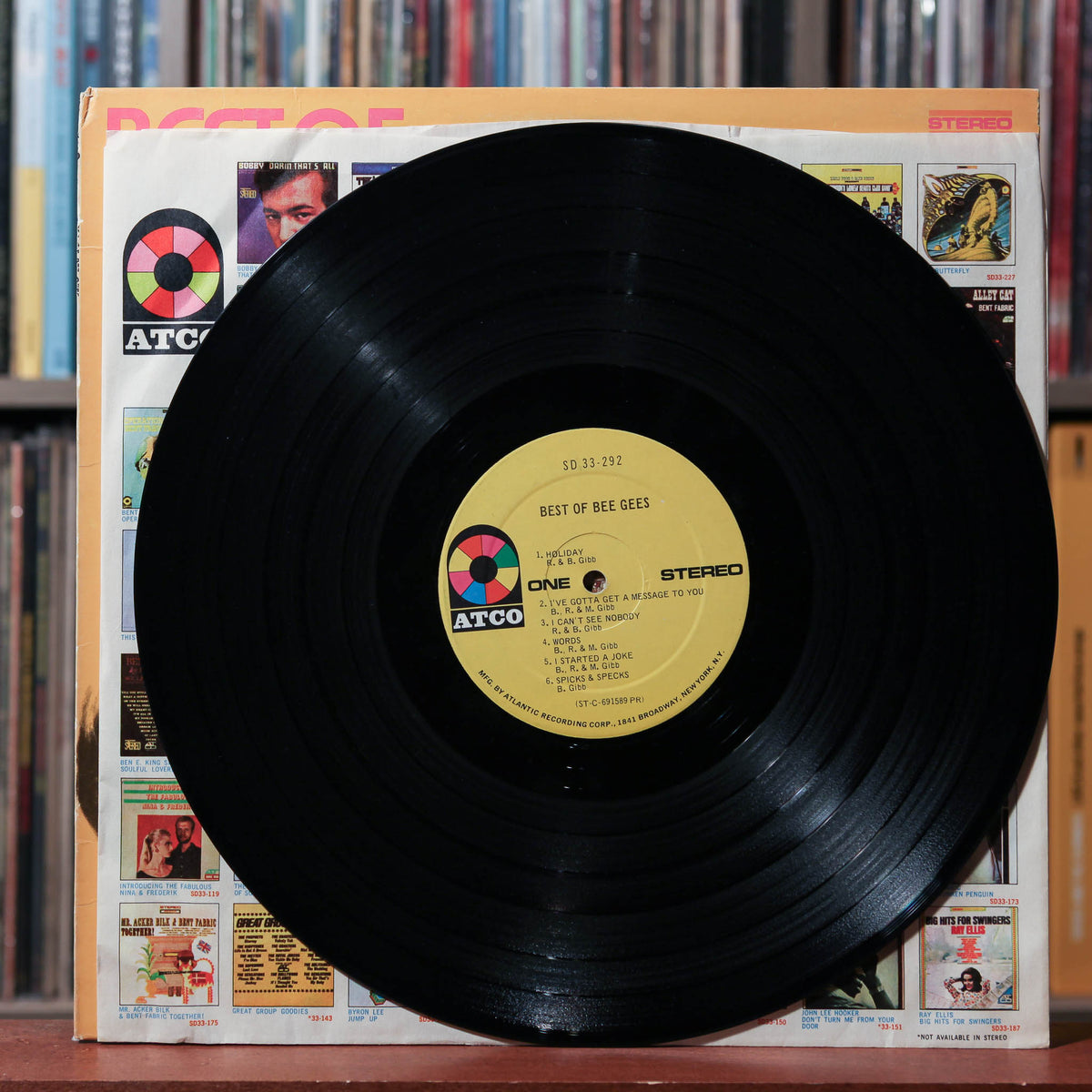 Bee Gees - Best Of Bee Gees - 1969 ATCO Records, VG+/VG