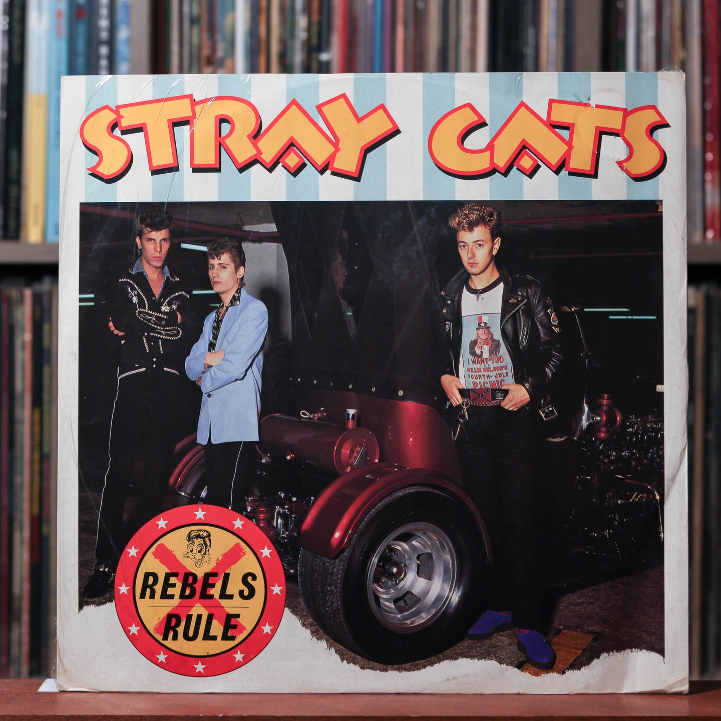 Stray Cats - Rebels Rule - UK 1983 Arista SEALED