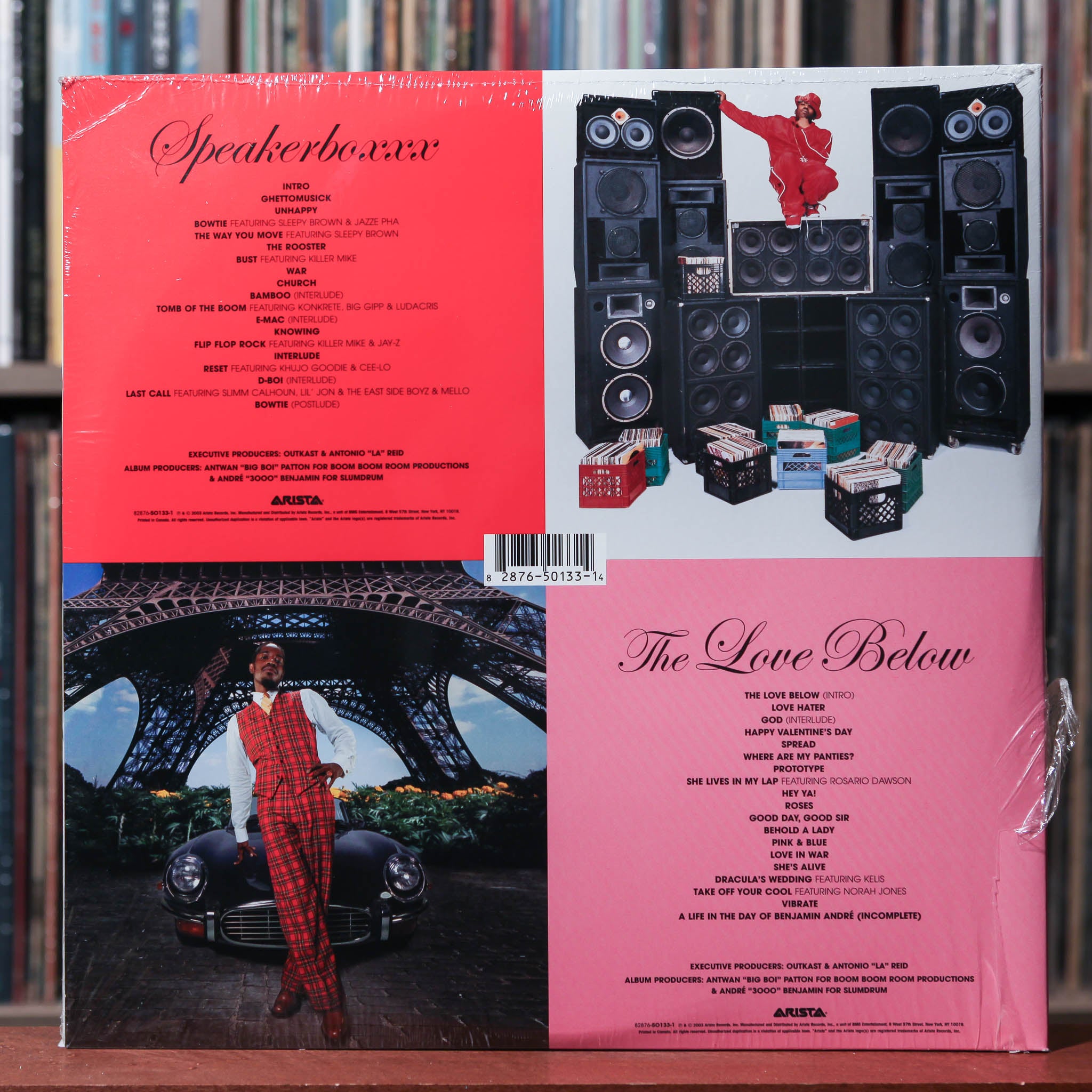 OutKast - Speakerboxxx / The Love Below - 4LP 2022 Arista SEALED