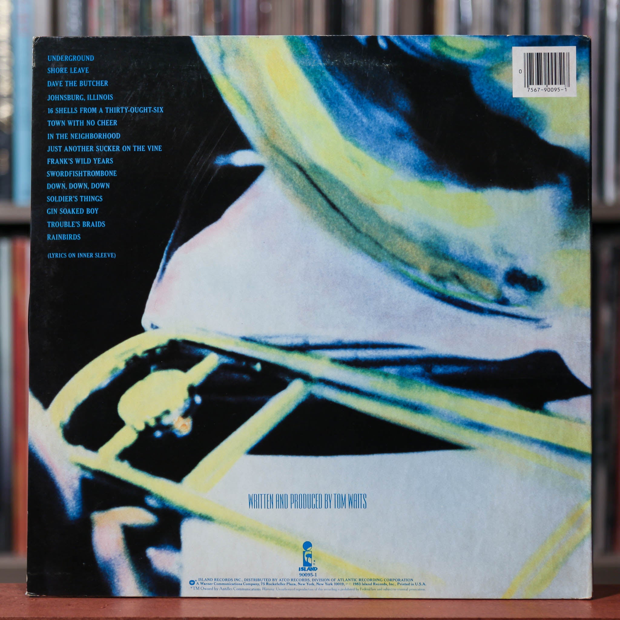 Tom Waits - Swordfishtrombones - 1985 Island, VG+/VG+
