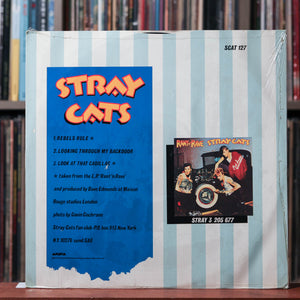 Stray Cats - Rebels Rule - UK 1983 Arista SEALED