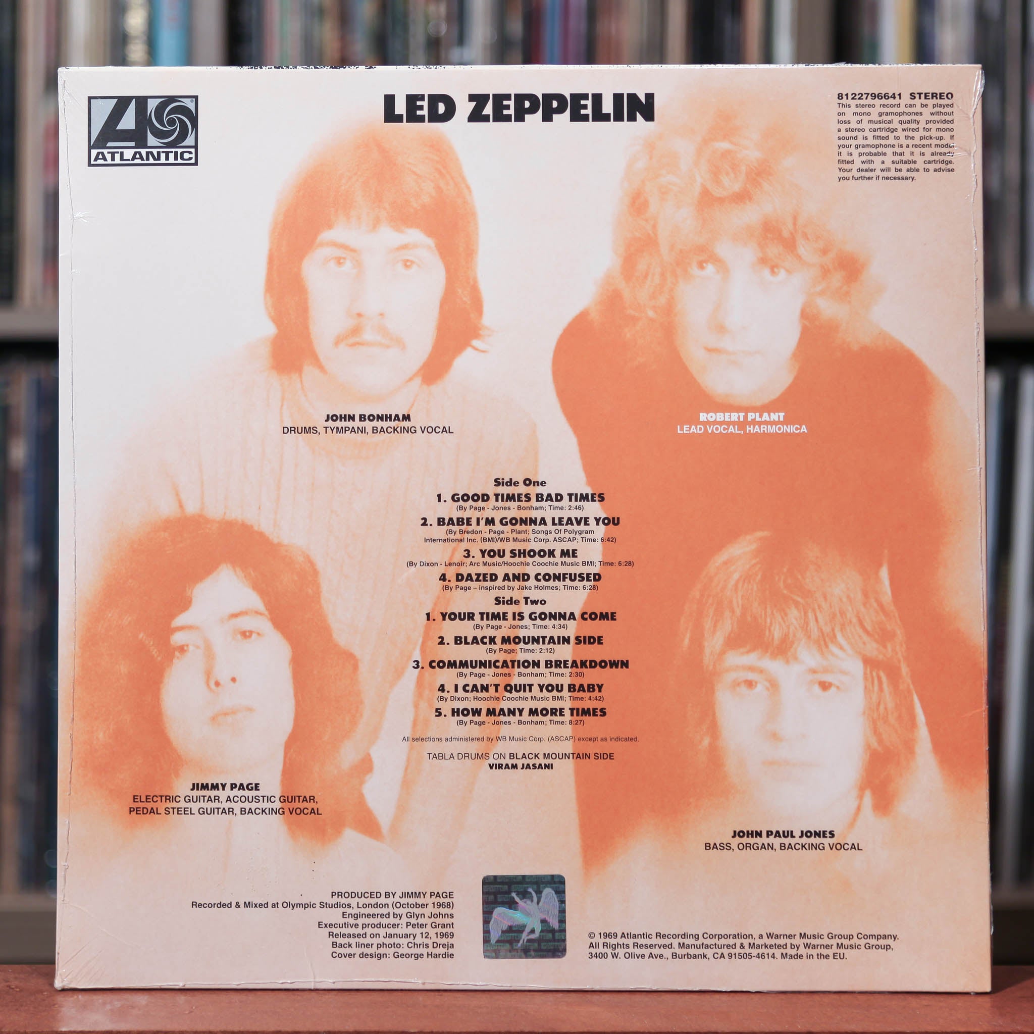 Led Zeppelin - Self Titled - 2014 Atlantic, SEALED
