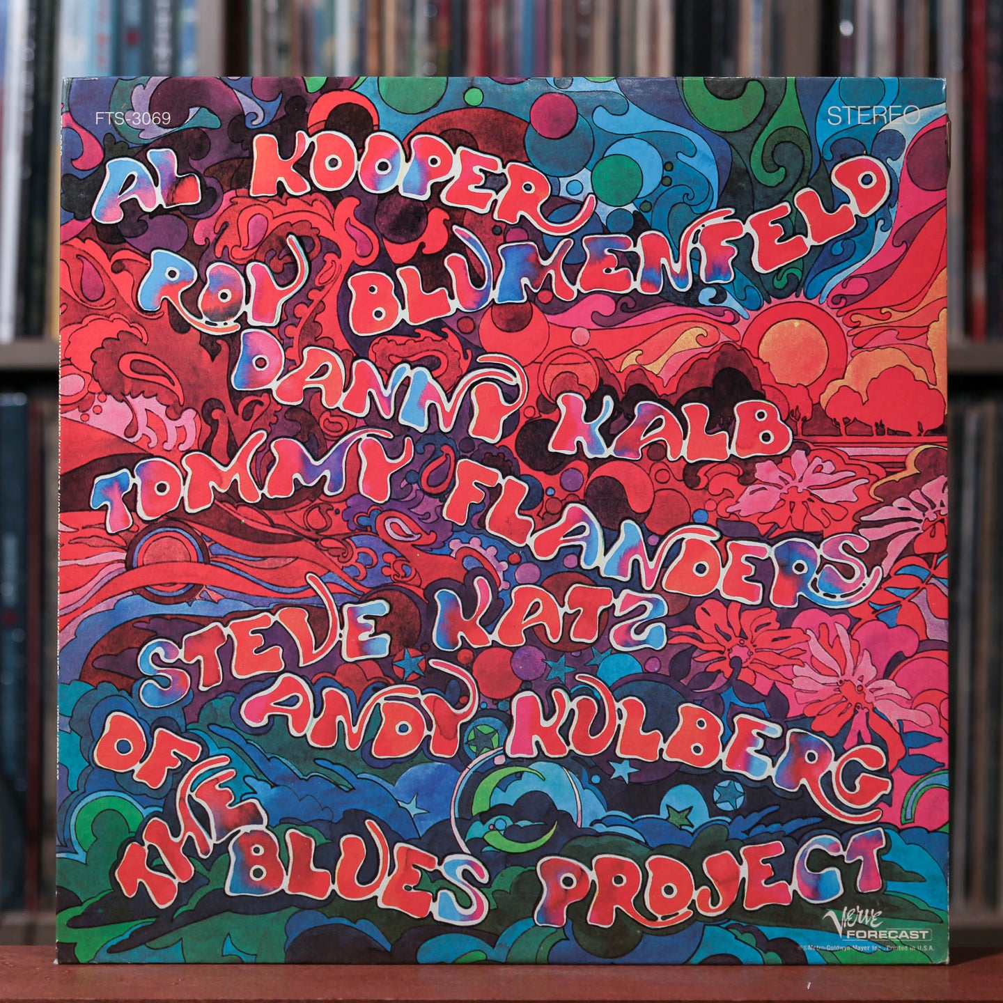 The Blues Project - Tommy Flanders, Danny Kalb, Steve Katz, Al Kooper, Andy Kulberg, Roy Blumenfeld Of The Blues Project - 1969 Verve Forecast, EX/NM