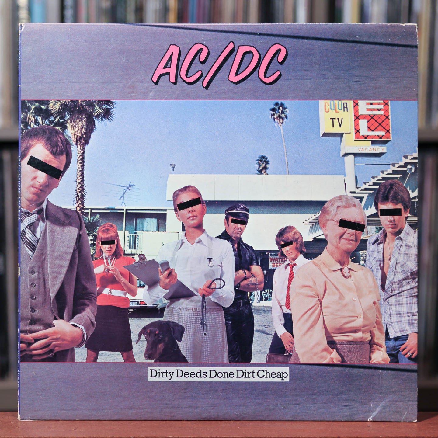 AC/DC - Dirty Deeds Done Dirt Cheap - 1981 Atlantic, VG/VG