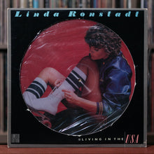 Load image into Gallery viewer, Linda Ronstadt – Living In The USA - Picture Disc - 1978 Asylum, VG/VG+

