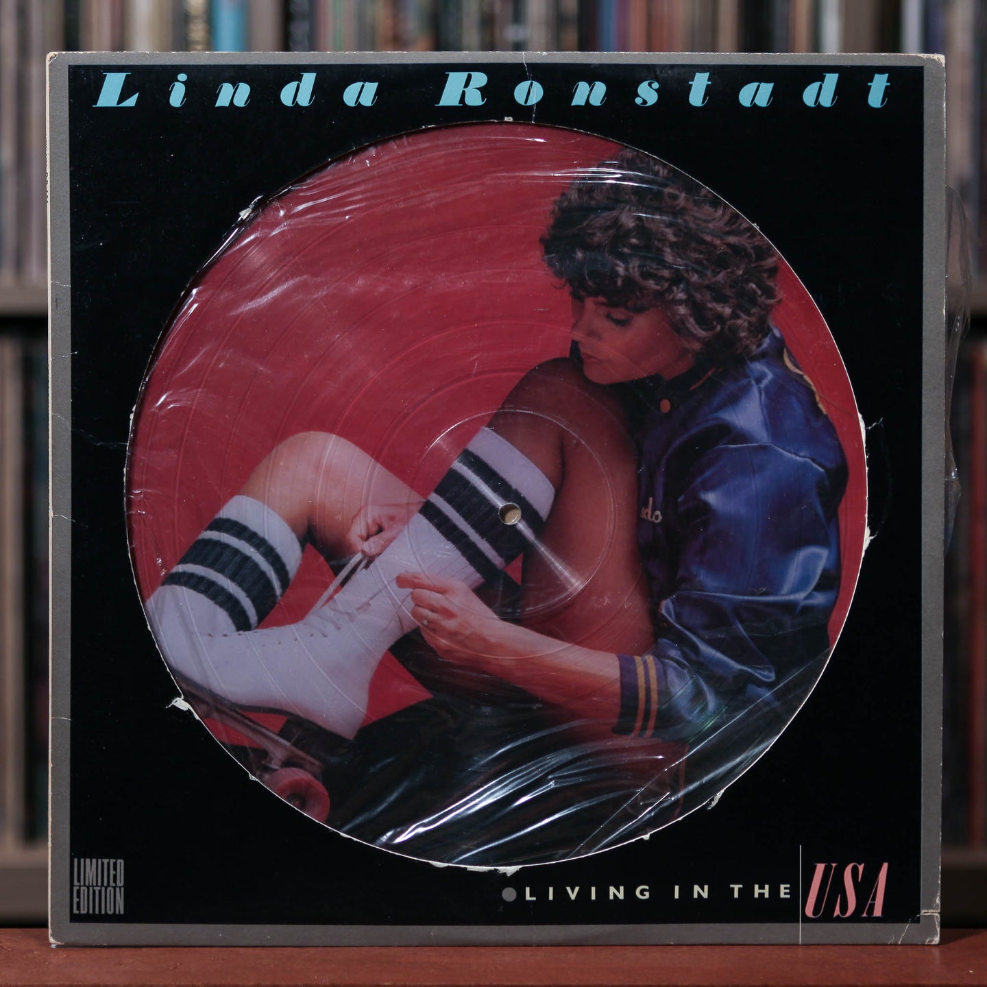 Linda Ronstadt – Living In The USA - Picture Disc - 1978 Asylum, VG/VG+