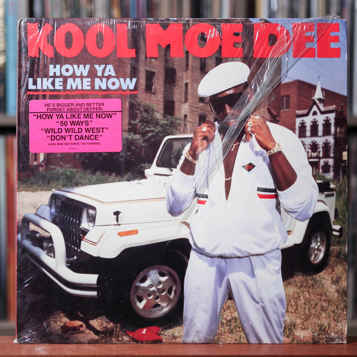 Kool Moe Dee - How Ya Like Me Now - 1987 Jive, VG/VG w/ Shrink and Hype