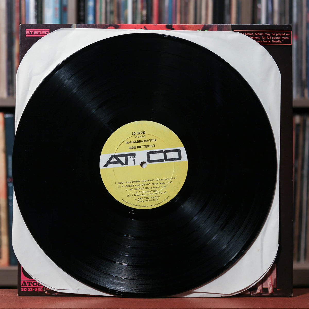 Iron Butterfly - In-A-Gadda-Da-Vida - 1971 ATCO Records, EX/VG+