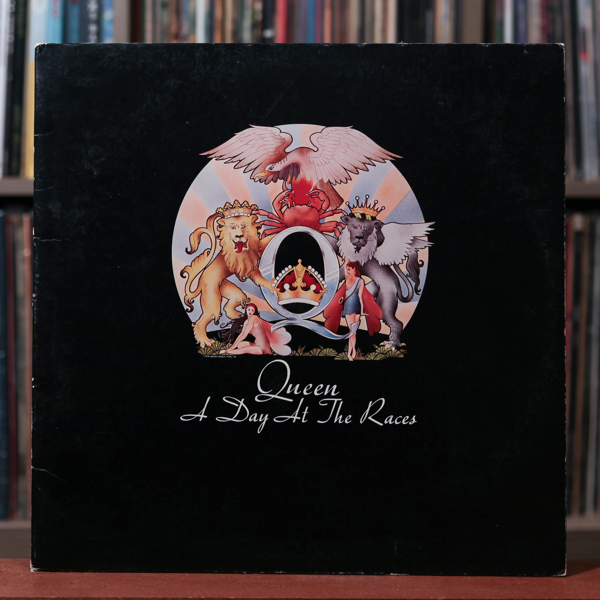 Queen - A Day At The Races - 1976 Elektra, VG/VG