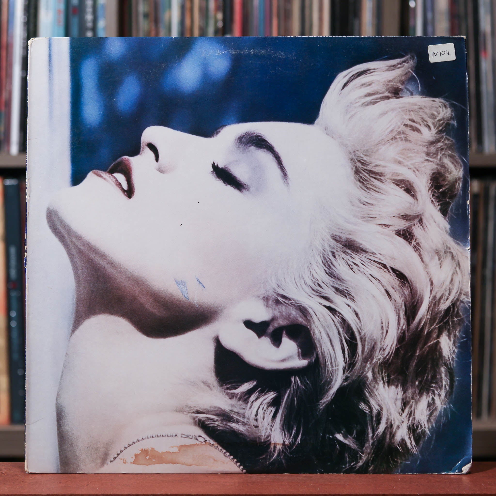 Madonna - True Blue - 1986 Sire, VG/VG w/POSTER