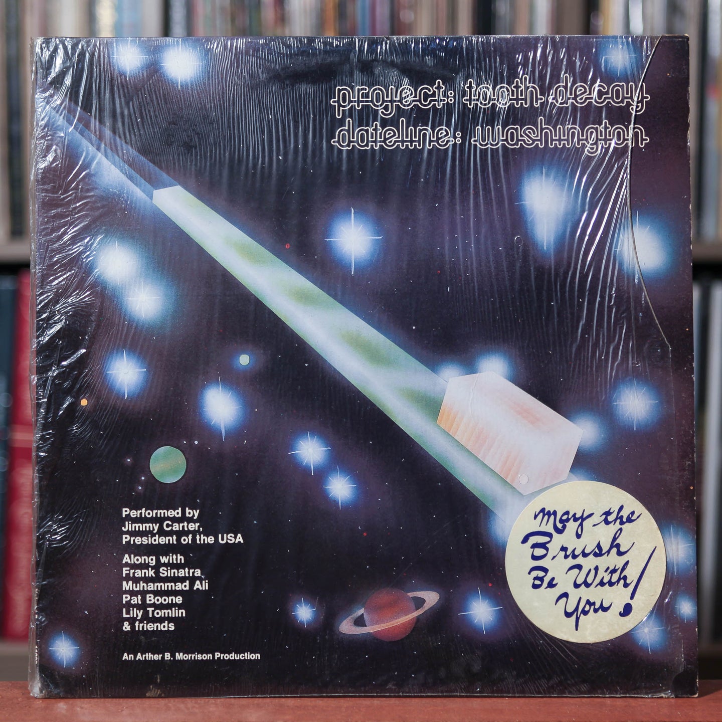 President Jimmy Carter - Project Tooth Decay, Dateline Washington - Cornucopia Records, EX/EX w/Shrink