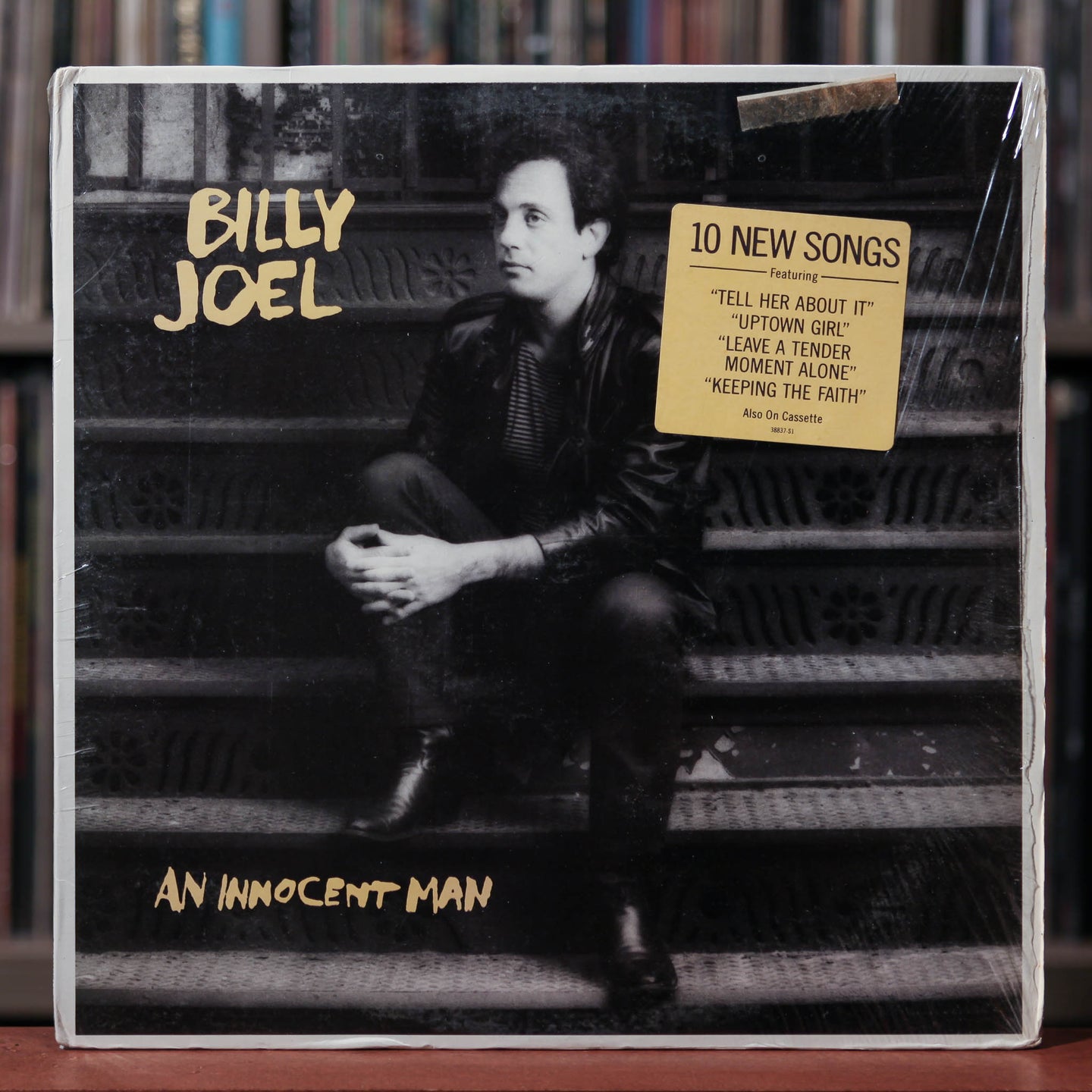 Billy Joel - An Innocent Man - 1983 Columbia, VG+/EX w/Shrink & Hype