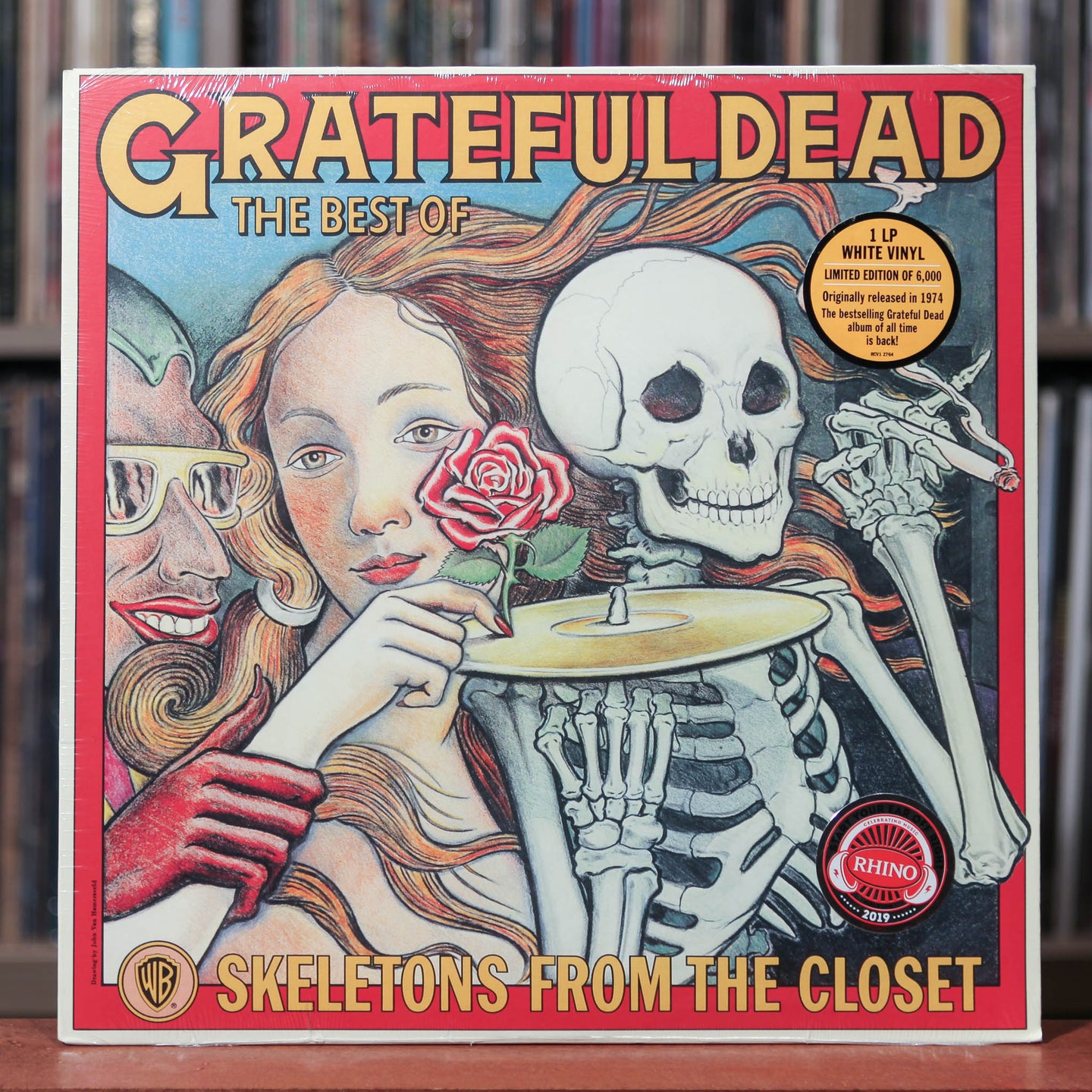 Grateful Dead - Skeletons From The Closet - White Vinyl - 2019 Warner Bros, SEALED