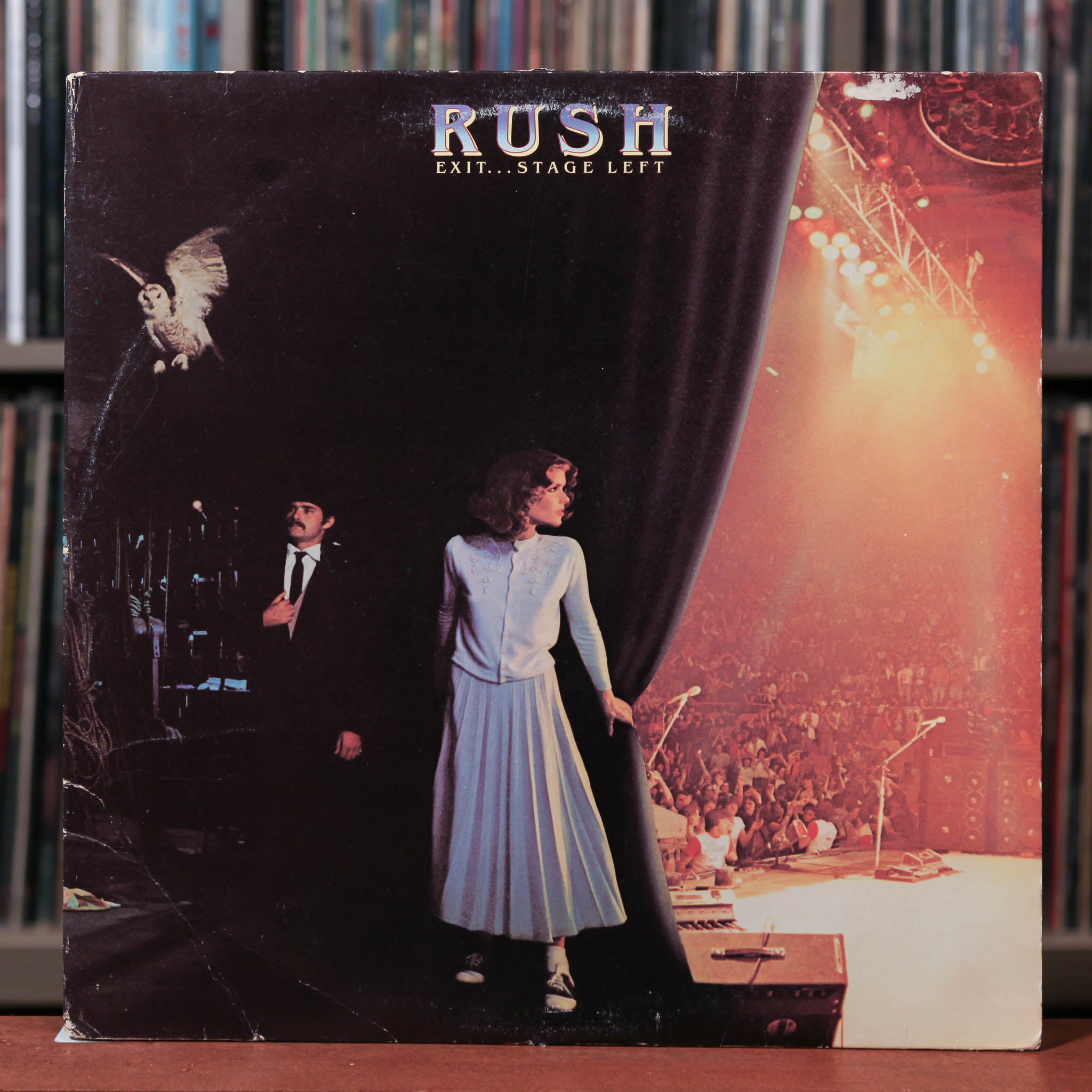 Rush - ExitStage Left - 2LP - 1981 Mercury, Strong VG/VG