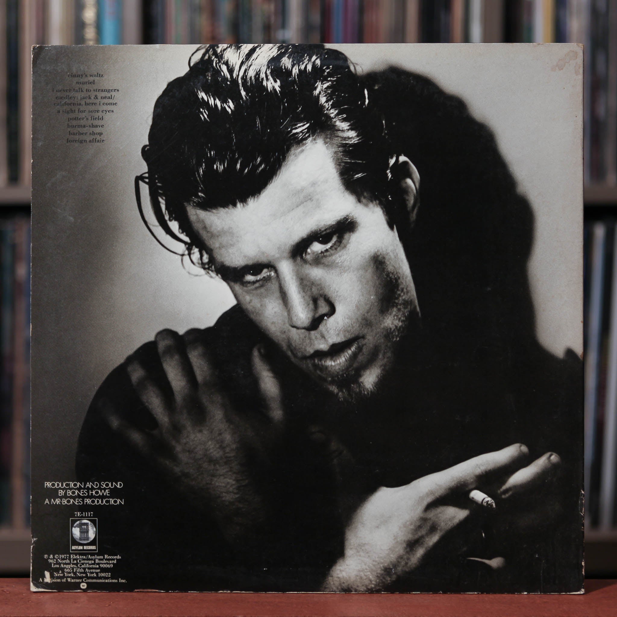 Tom Waits - Foreign Affairs- WHITE LABEL PROMO - 1977 Asylum, VG/VG+