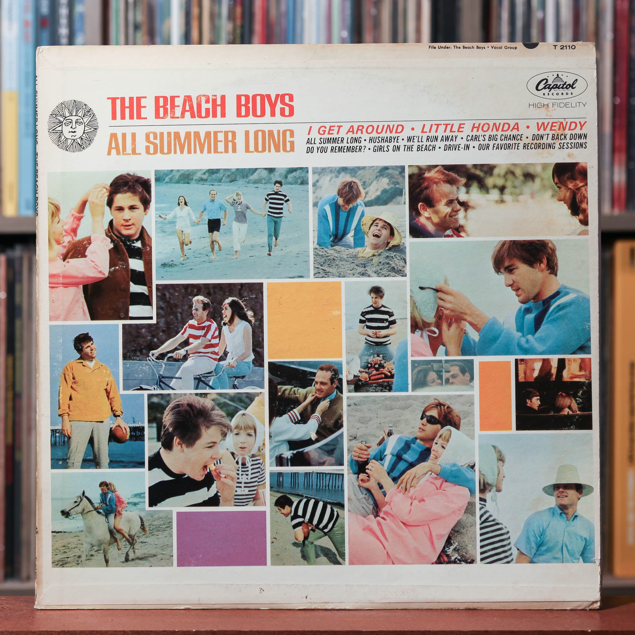 USorg盤　THE BEACH BOYS ALL SUMMER LONG All Summer Long (album) - Wikipedia