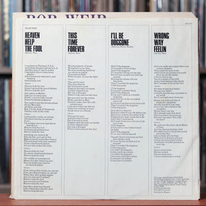 Bob Weir - Heaven Help The Fool - 1978 Arista, VG+/VG