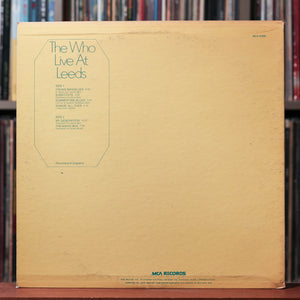 The Who - Live at Leeds - 1980 MCA Records, VG/VG