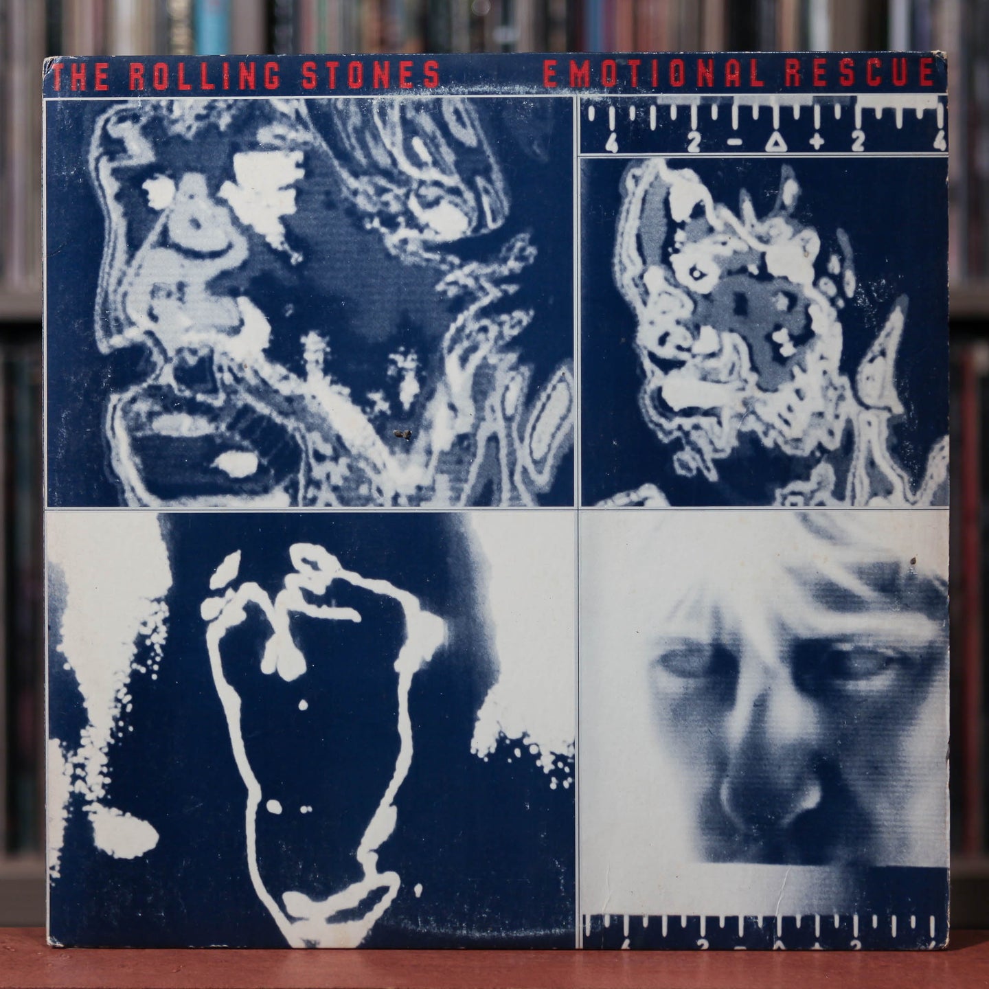 Rolling Stones - Emotional Rescue - 1980 Rolling Stones Records, VG+/VG