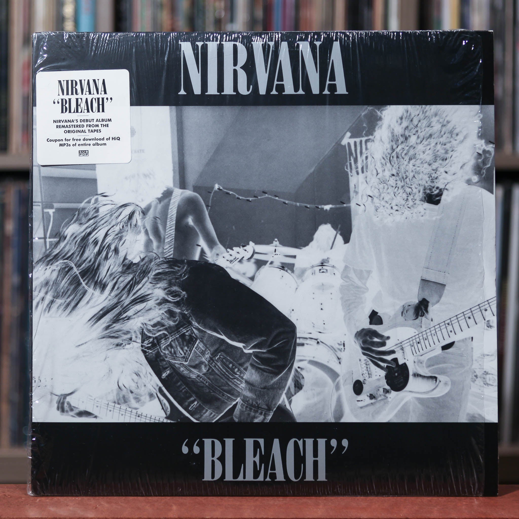 NIRVANA ニルヴァーナ BLEACH 両面プリント SUBPOP NIRVANA ニルヴァーナ 「BLEACH」 バンド Tシャツ 【Comfort