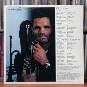 Chet Baker - You Can't Go Home Again -  RARE PROMO -1977 Horizon VG/VG+