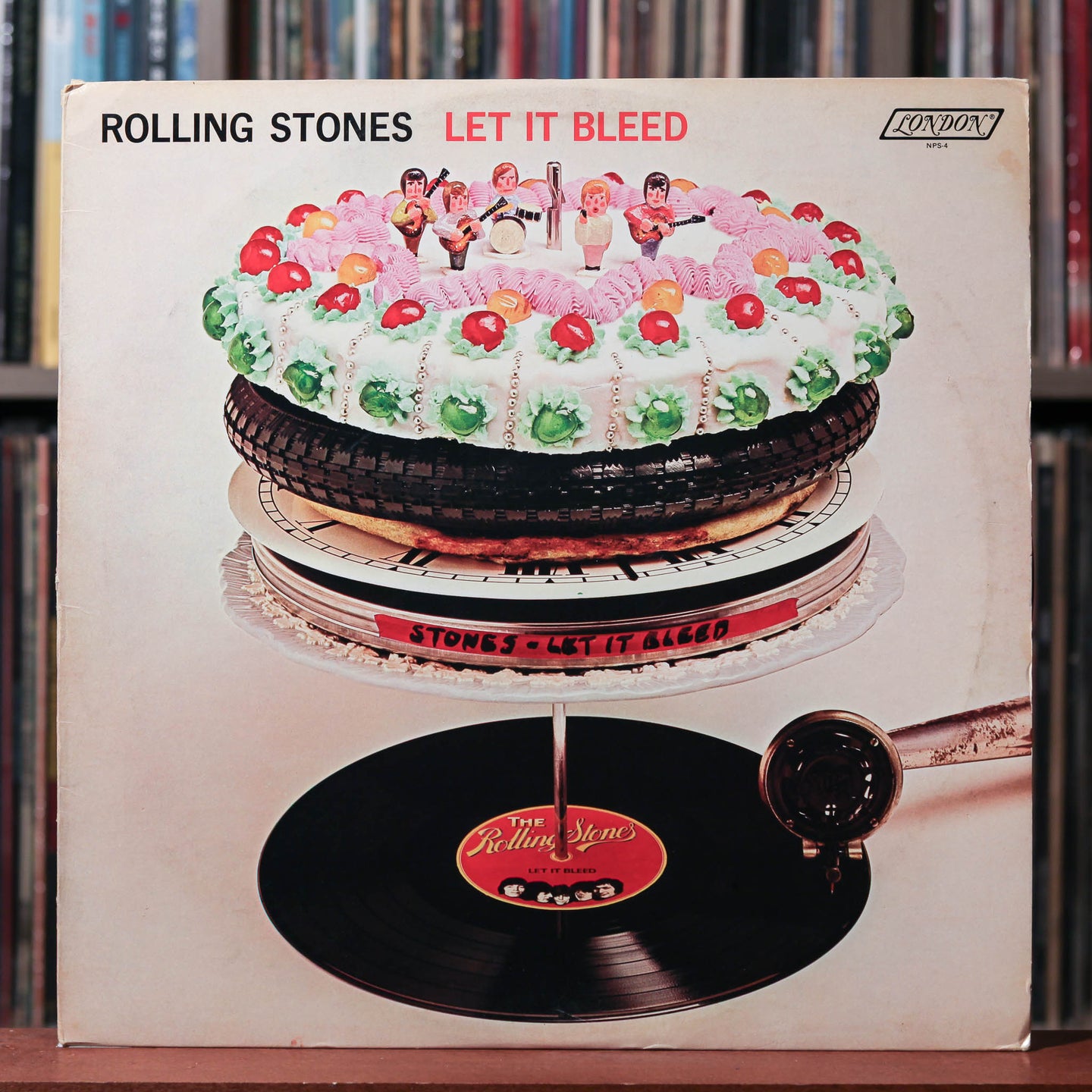 The Rolling Stones - Let It Bleed - 1986 London Records, VG/VG