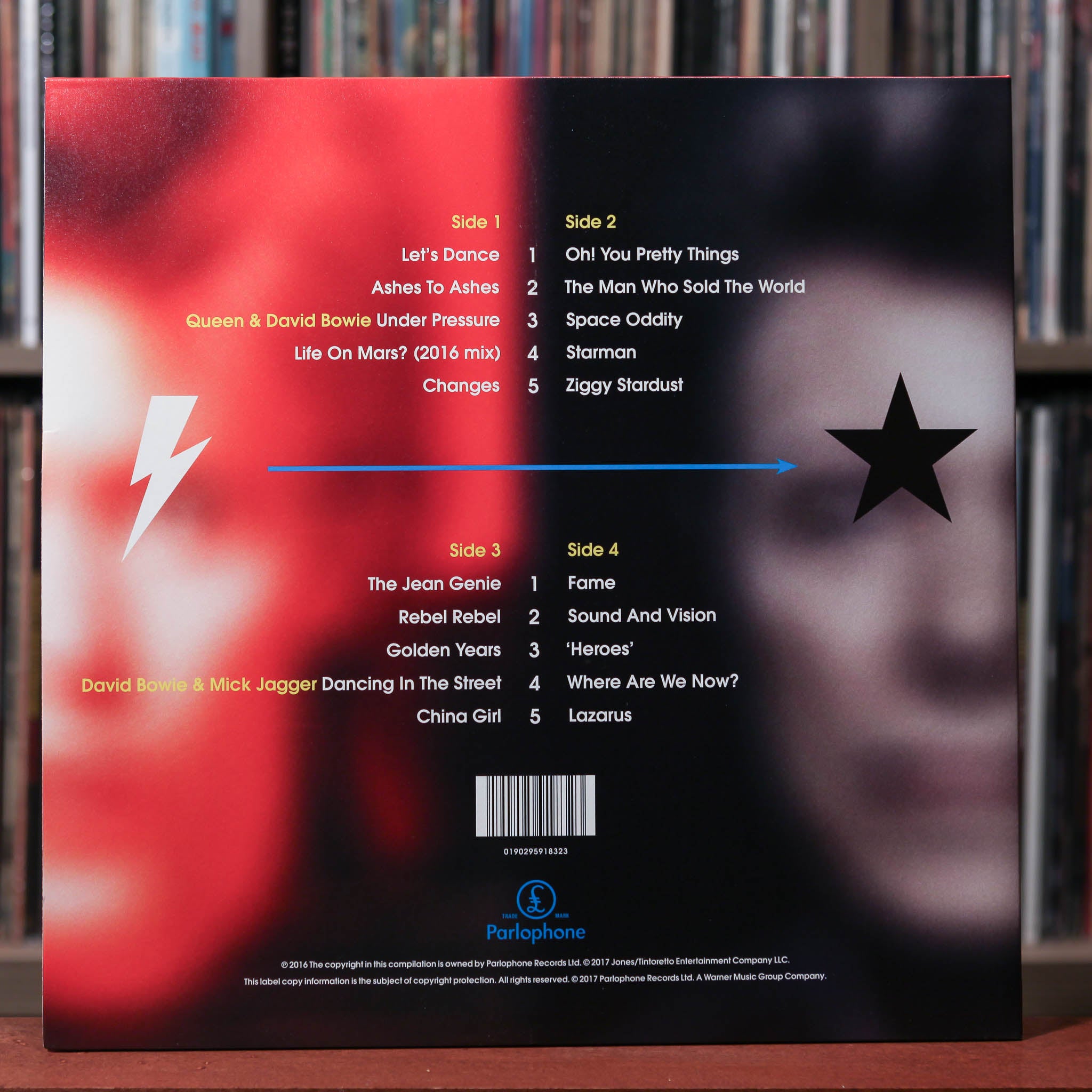 英、欧2LP David Bowie Legacy DBLP64161 Parlophone /00660 David Bowie – Legacy – 2 x Vinyl (180g, LP, Compilation