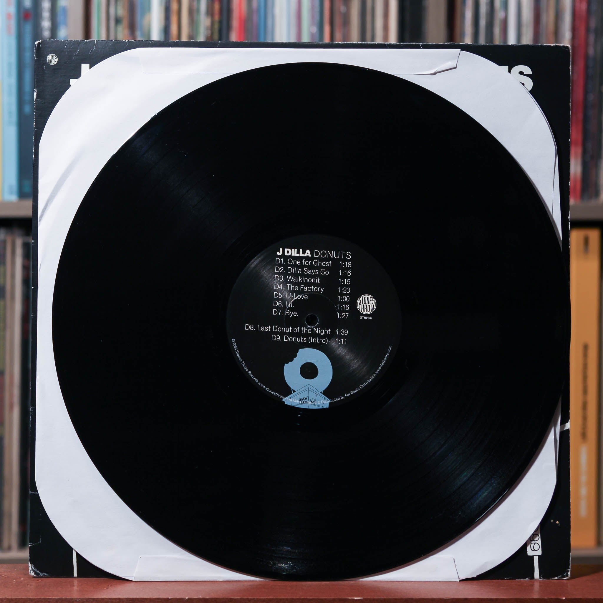 J Dilla - Donuts - 2LP 2006 Stones Throw Records, VG/VG