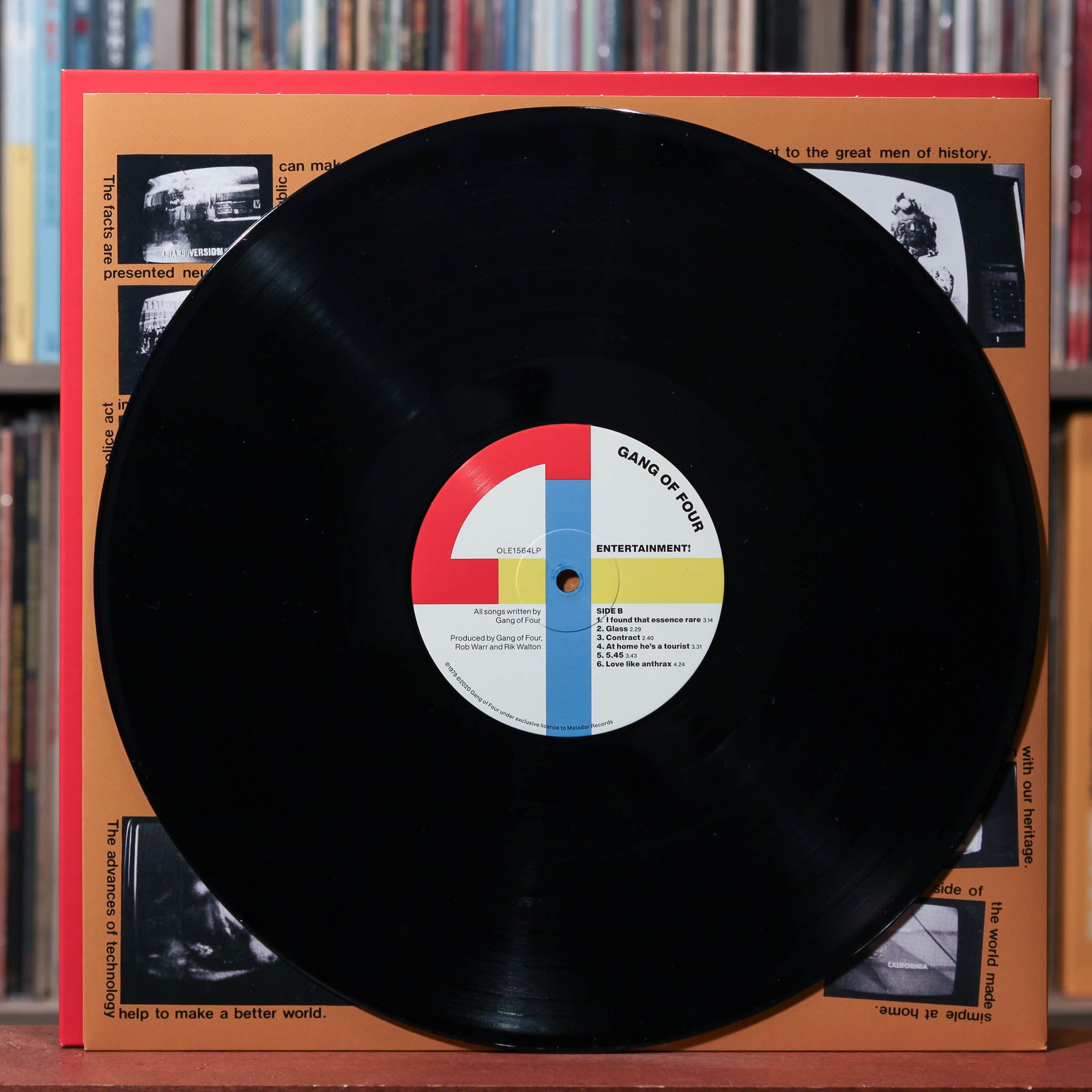 見本盤　Gang Of Four – Entertainment! レコード Gang Of Four – Entertainment! – Vinyl (Jacksonville Pressing