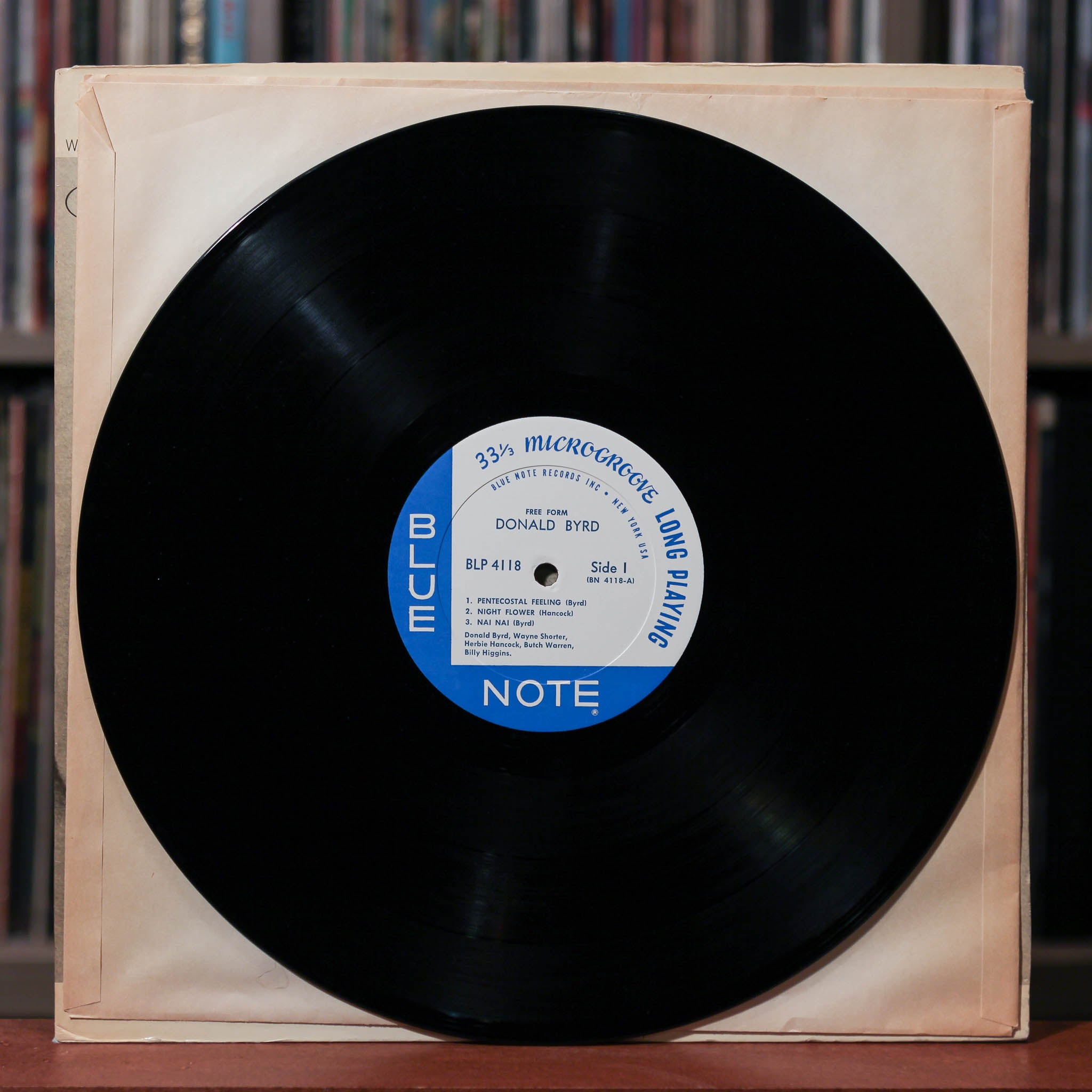 Donald Byrd - Free Form - 1966 Blue Note, VG/VG