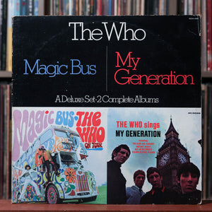 The Who - Magic Bus / The Who Sings My Generation - 1980 MCA Records, VG/VG+