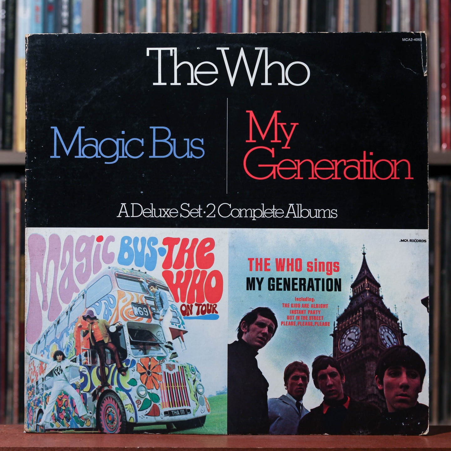 The Who - Magic Bus / The Who Sings My Generation - 1980 MCA Records, VG/VG+