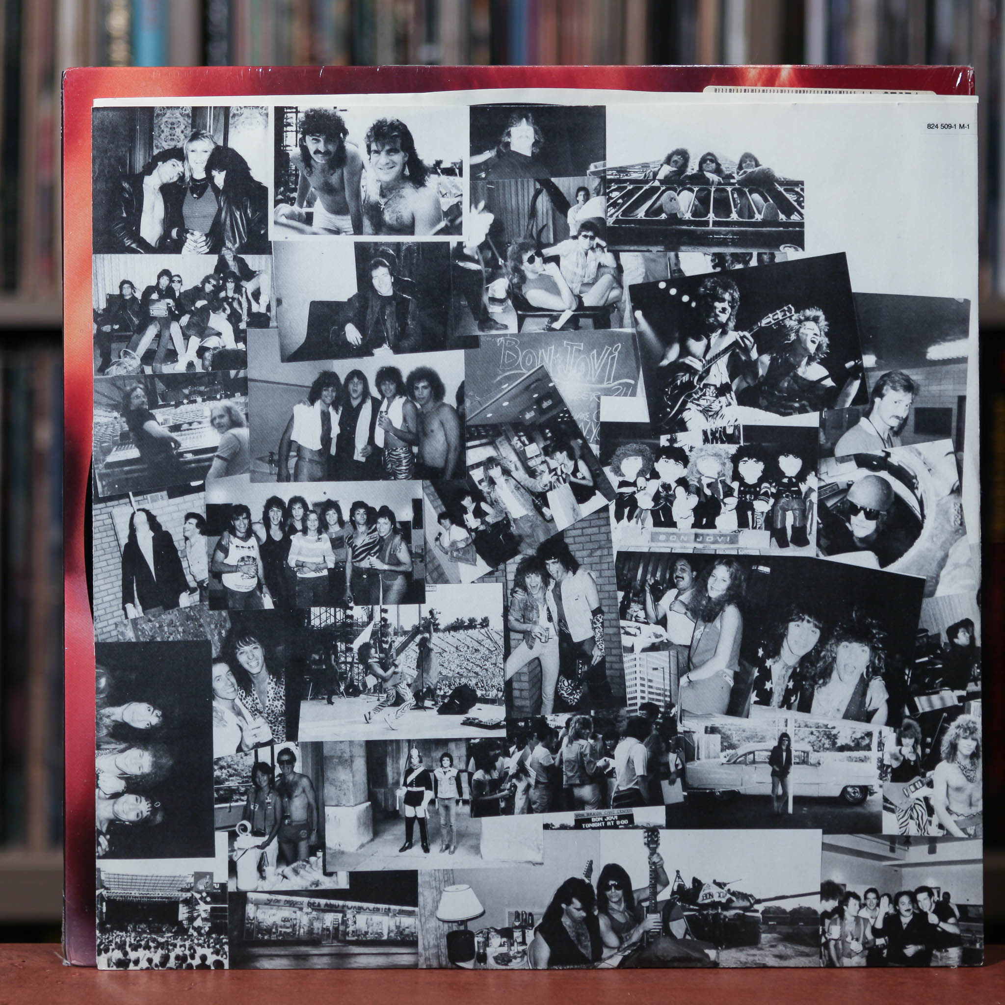 Bon Jovi - 7800° Fahrenheit - 1985 Polygram, EX/VG+ w/Shrink & Hype