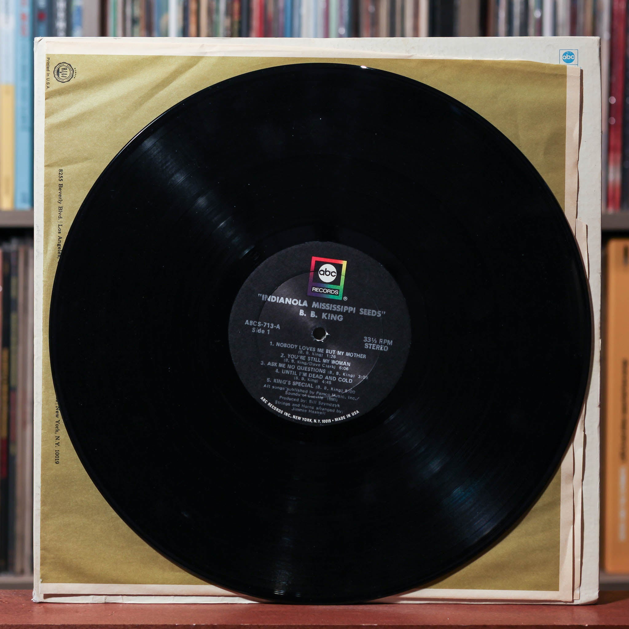 B.B. King - Indianola Mississippi Seeds - 1970 ABC Records, VG/VG