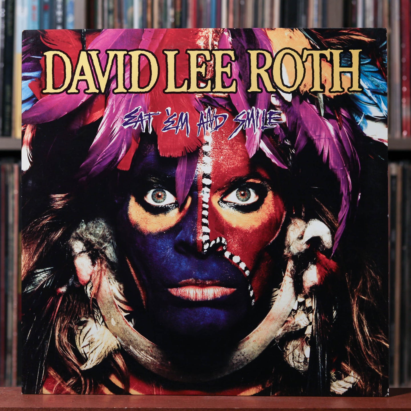 David Lee Roth - Eat 'Em And Smile - 1986 Warner, EX/EX